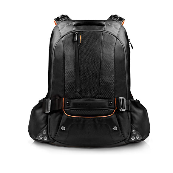 Beacon Laptop Backpack wGaming Sleeve 18in Black - Unwired