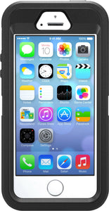 Defender iPhone 5/5S/SE Black - Unwired Solutions Inc