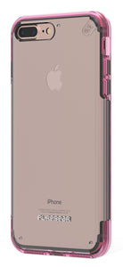 Slim Shell Pro iPhone 8 Plus/7 Plus Clear/Pink - Unwired Solutions Inc