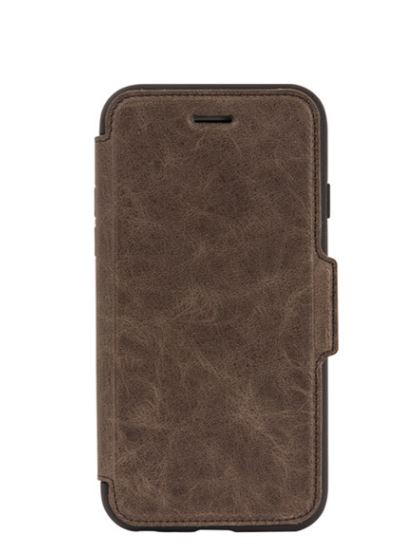 Strada Folio iPhone 8/7 Espresso (Brown) - Unwired Solutions Inc