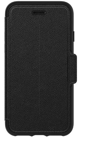 Strada Folio iPhone X Shadow (Black) - Unwired Solutions Inc