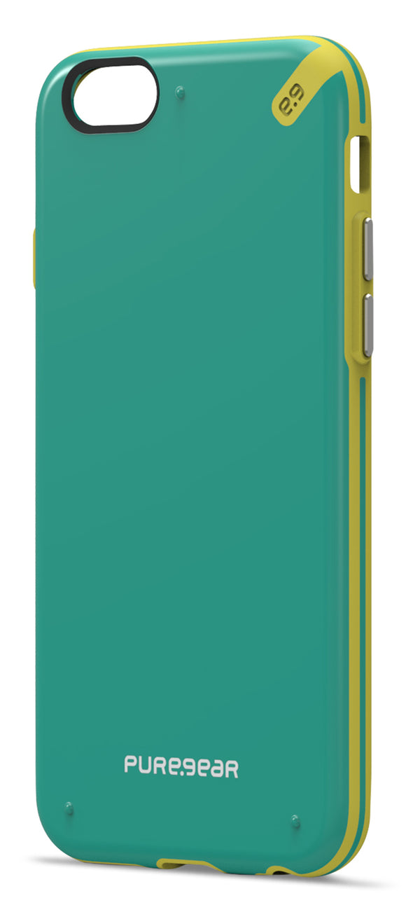Slim Shell iPhone 6/6S Green Yellow - Unwired Solutions Inc