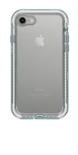 Next iPhone 8/7 Seaside (Clear/Aquafer) - Unwired Solutions Inc