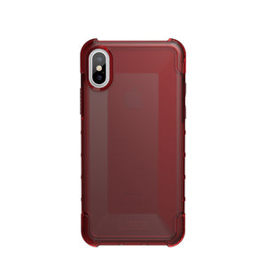Plyo iPhone X Red/Clear - Unwired Solutions Inc