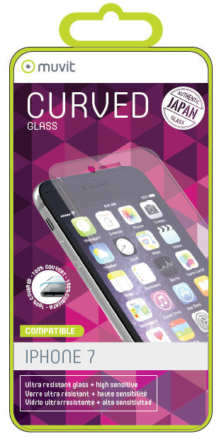 Curved 3D Tempered Glass iPhone 7 - Unwired Solutions Inc