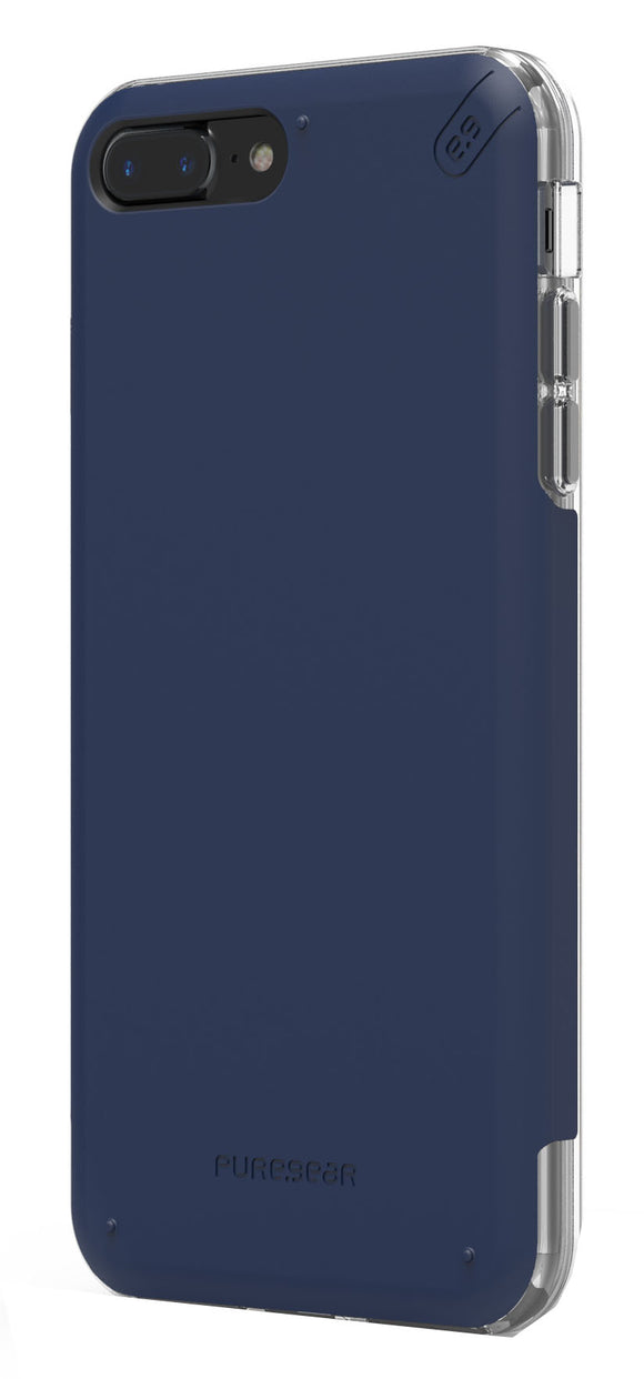 Dualtek Pro iPhone 8 Plus/7 Plus Blue/Clear - Unwired Solutions Inc