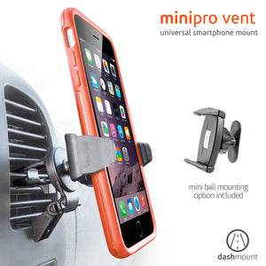 Minipro Vent Car Mount up to 3.06" Black - Unwired Solutions Inc