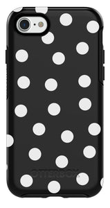 Symmetry iPhone 7 Date Night (Black/White Polka Dot) - Unwired Solutions Inc