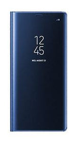 Clear View Standing Cover Galaxy Note8 Blue - Unwired Solutions Inc
