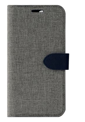 Simpli Folio iPhone X Grey/Navy - Unwired Solutions Inc