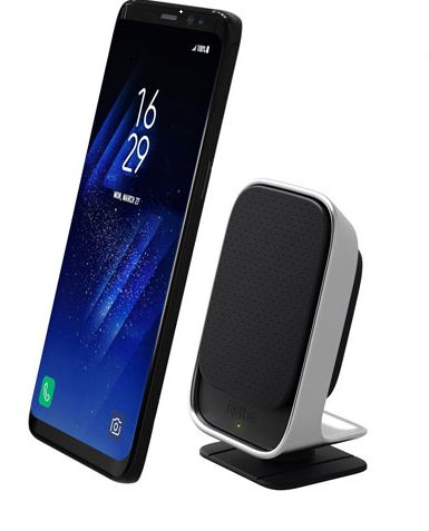 iTap Wireless Fast-Charging Car Mount Black - Unwired Solutions Inc