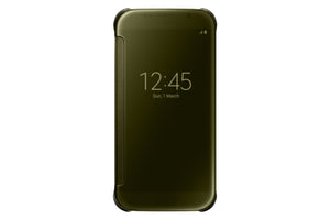 Clear View Cover GS6 Gold - Unwired Solutions Inc