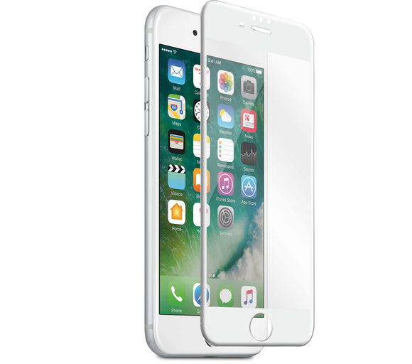 3D Curved Glass BULK iPhone 8/7/6S/6 White - Unwired Solutions Inc