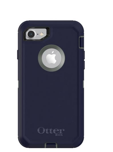 Defender iPhone 8/7 Stormy Peaks (Green/Blue) - Unwired Solutions Inc