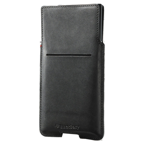 Leather Pocket Priv Black - Unwired Solutions Inc