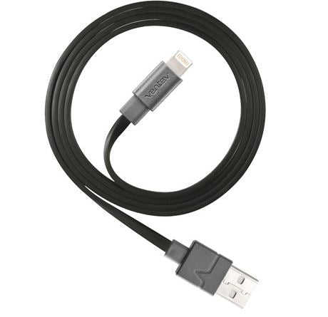 Charge/Sync Cable Lightning 3.3ft Black - Unwired Solutions Inc