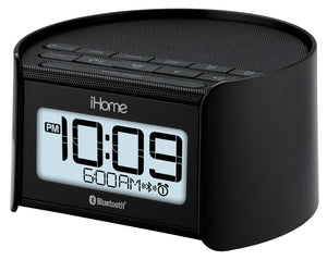 BT Dual Alarm Clock Radio w/ speakerphone Black - Unwired Solutions Inc