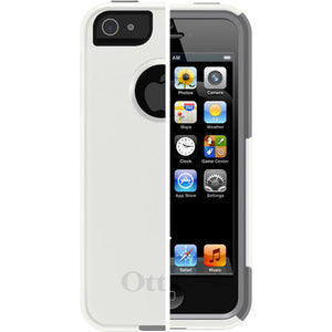 Commuter iPhone 5/5S/SE Gray White - Unwired Solutions Inc