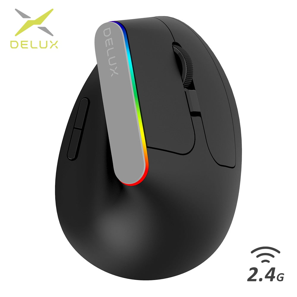 Vertical Ergonomic 6 BTN Mouse-