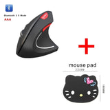 Vertical Ergonomic Mouse Bluetooth Gamer Mouse KIT USB Rechargeable Gaming Mouse For PC Laptop Notebook Computer