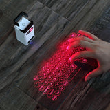 NEW ITEM Laser VR Bluetooth Wireless Projection Keyboard w/ Gestures and Power Bank Compatible with Bluetooth & USB (Included)