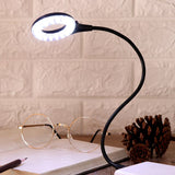 Flexible Gooseneck Adjustable LED Ring USB Light USB Table Desk Lamp 5V
